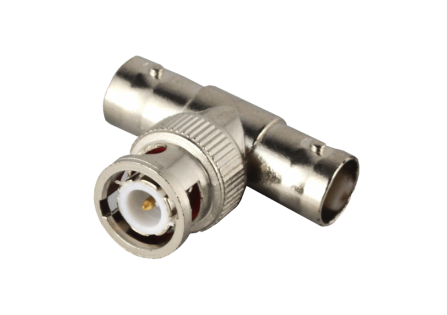 T Conector- BNC Male To 2 BNC Female Provision ISR